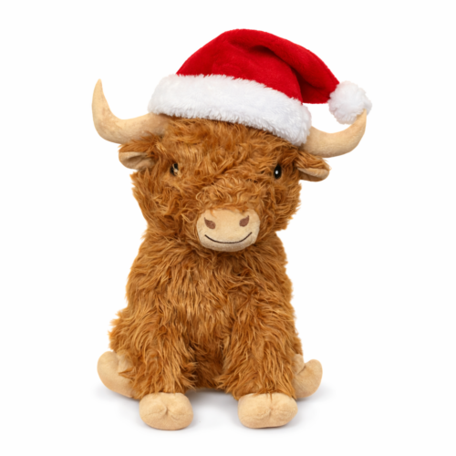 Highland Holiday cow